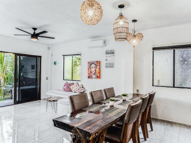 Casa Emma Fantastica Con Acceso A Beach Club ! Isla Holbox Kültér fotó